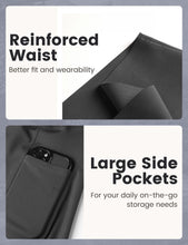 Load image into Gallery viewer, High-waisted cropped yoga pants with pockets
