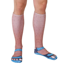 Load image into Gallery viewer, Socks &amp; Sandals Tan
