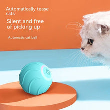 Load image into Gallery viewer, Smart Cat Toys Rolling Ball Pet Cat Owner Interactive Pets Toys Automatic Bouncing Ball USB Self Hi Teasing Kittens Jumping Ball
