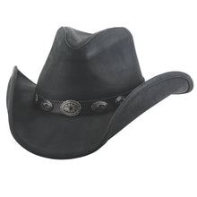 Load image into Gallery viewer, Bullhide Right Now - Leather Cowboy Hat
