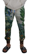 Load image into Gallery viewer, Dolce &amp; Gabbana White Floral Printed Men Jogger Pants
