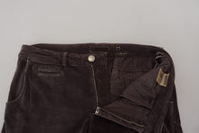 Load image into Gallery viewer, Acht Brown Cotton Straight Fit Men Casual Pants
