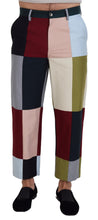 Load image into Gallery viewer, Dolce &amp; Gabbana Multicolor Cotton Patchwork Pants

