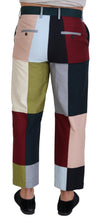 Load image into Gallery viewer, Dolce &amp; Gabbana Multicolor Cotton Patchwork Pants
