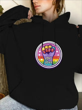 Load image into Gallery viewer, Women’s Casual Printed Hoodie
