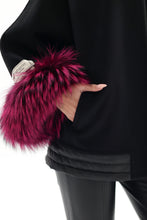 Load image into Gallery viewer, Saga®Furs Silver Fox Cashmere Blend Coat
