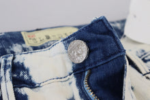 Load image into Gallery viewer, Acht White Blue Cotton Skinny Women Tattered Denim Jeans
