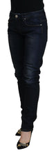 Load image into Gallery viewer, Acht Blue Cotton Skinny Low Waist Women Casual Denim Jeans
