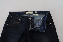 Load image into Gallery viewer, Acht Blue Cotton Skinny Low Waist Women Casual Denim Jeans

