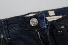 Load image into Gallery viewer, Acht Blue Cotton Skinny Low Waist Women Casual Denim Jeans
