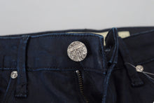 Load image into Gallery viewer, Acht Blue Cotton Skinny Low Waist Women Casual Denim Jeans
