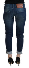 Load image into Gallery viewer, Acht Blue Cotton Slim Fit Women Casual Denim Jeans
