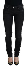 Load image into Gallery viewer, Acht Black Cotton Slim Fit Women Casual Denim Jeans
