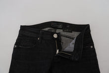 Load image into Gallery viewer, Acht Black Cotton Slim Fit Women Casual Denim Jeans
