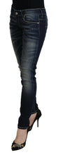 Load image into Gallery viewer, Acht Blue Washed Cotton Slim Fit Women Denim Jeans
