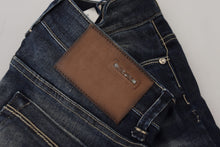 Load image into Gallery viewer, Acht Blue Washed Cotton Slim Fit Women Denim Jeans
