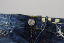 Load image into Gallery viewer, Acht Blue Washed Cotton Slim Fit Women Denim Jeans
