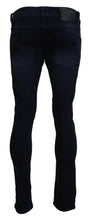 Load image into Gallery viewer, Acht Blue Cotton Tapered Slim Fit Men Casual Denim Jeans
