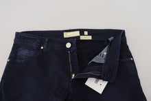 Load image into Gallery viewer, Acht Blue Cotton Tapered Slim Fit Men Casual Denim Jeans

