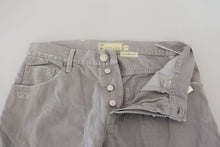 Load image into Gallery viewer, Acht Gray Cotton Straight Fit Folded Hem Casual Denim Jeans
