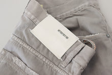 Load image into Gallery viewer, Acht Gray Cotton Straight Fit Folded Hem Casual Denim Jeans

