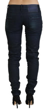 Load image into Gallery viewer, Acht Blue Low Waist Slim Fit Women Denim Jeans
