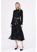 Load image into Gallery viewer, Midnight Floral Midi Dress
