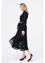 Load image into Gallery viewer, Midnight Floral Midi Dress
