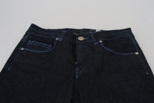 Load image into Gallery viewer, Acht Dark Blue Low Waist Slim Fit Women Denim Jeans
