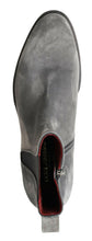 Load image into Gallery viewer, Dolce &amp; Gabbana Gray Leather Men Ankle Boots Shoes
