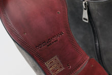 Load image into Gallery viewer, Dolce &amp; Gabbana Gray Leather Men Ankle Boots Shoes
