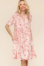Load image into Gallery viewer, Fit and Flare Paisley Print Knit Dress For Summer – Paisley Print Dress, Fit and Flare Dress, Knit Dress, Classic Paisley Dress, Feminine Knit Dress
