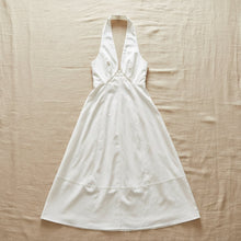 Load image into Gallery viewer, Women's Sleeveless Halter Neck Maxi Dress – A-Line High Waist
