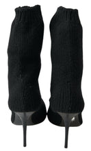 Load image into Gallery viewer, Dolce &amp; Gabbana Black Stiletto Heel Mid Calf Women Boot Shoes
