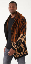 Load image into Gallery viewer, Lagos Red Exclusive Men&#39;s Brown Fashion Long Sweaters | Hoodie LS89
