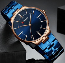 Load image into Gallery viewer, Men's  Waterproof Watch With Shining Bracelet In Five Modern Designs Perfect Gift For Your Loved One
