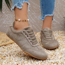 Load image into Gallery viewer, Women's Retro Runner Suede Flat Sneakers
