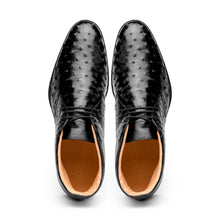 Load image into Gallery viewer, 43-594-BLK MARCO Ostrich Quill Chukka Boot, Black
