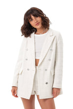 Load image into Gallery viewer, Ora Tweed Double Breasted Blazer

