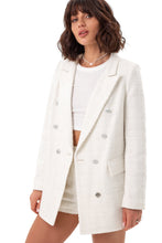 Load image into Gallery viewer, Ora Tweed Double Breasted Blazer
