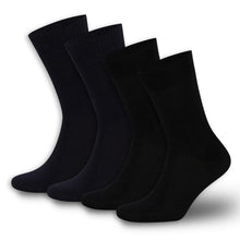 Load image into Gallery viewer, Men’s &amp; Women’s Bamboo Diabetic Crew Socks 4-Pack
