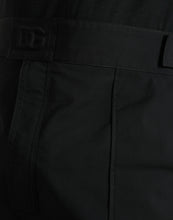 Load image into Gallery viewer, Dolce &amp; Gabbana Black Polyester Logo Straight Pants
