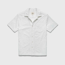 Load image into Gallery viewer, Mariner Terry Camp Collar Shirt - Brilliant White
