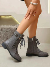 Load image into Gallery viewer, Boot Lover Leather : Lace-Up Boots

