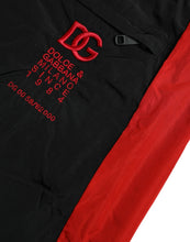 Load image into Gallery viewer, Dolce &amp; Gabbana Black Red Leopard Print Nylon Jogger Pants
