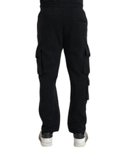 Load image into Gallery viewer, Dolce &amp; Gabbana Black Cotton Blend Skinny Pants
