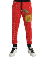 Load image into Gallery viewer, Dolce &amp; Gabbana Red Year Of The Pig Jogger Sweatpants Pants
