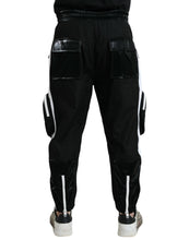 Load image into Gallery viewer, Dolce &amp; Gabbana Black Nylon Cargo Jogger Men Sweatpants Pants
