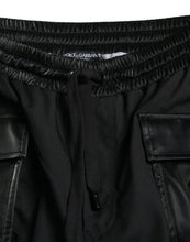 Load image into Gallery viewer, Dolce &amp; Gabbana Black Nylon Cargo Jogger Men Sweatpants Pants
