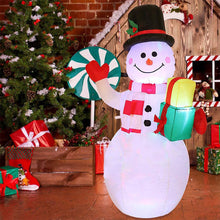 Load image into Gallery viewer, Christmas LED Lights Glowing Santa Tree Snowman Inflatable Doll Outdoor Yard Garden Decor
